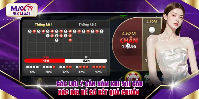 Các lưu ý cần nắm khi soi cầu Xóc Đĩa để có kết quả chuẩn 