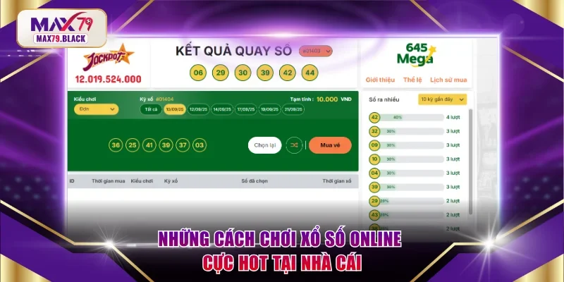 Những cách chơi xổ số online cực hot tại nhà cái