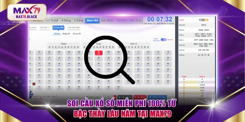 Soi cầu xổ số